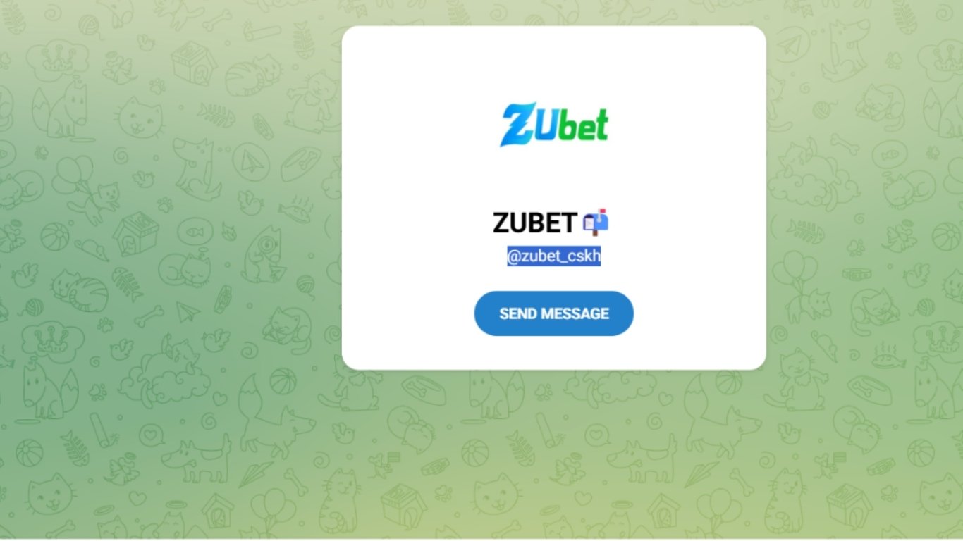 Cập nhật những kênh liên hệ Zubet mới nhất 2025 Cập nhật những kênh liên hệ Zubet mới nhất 2025