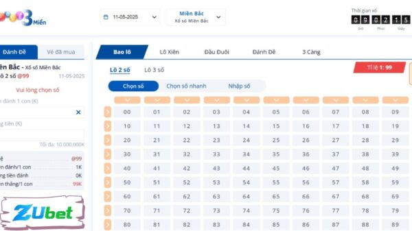 Những hình thức chơi lô đề trực tuyến trên nhà cái Zubet