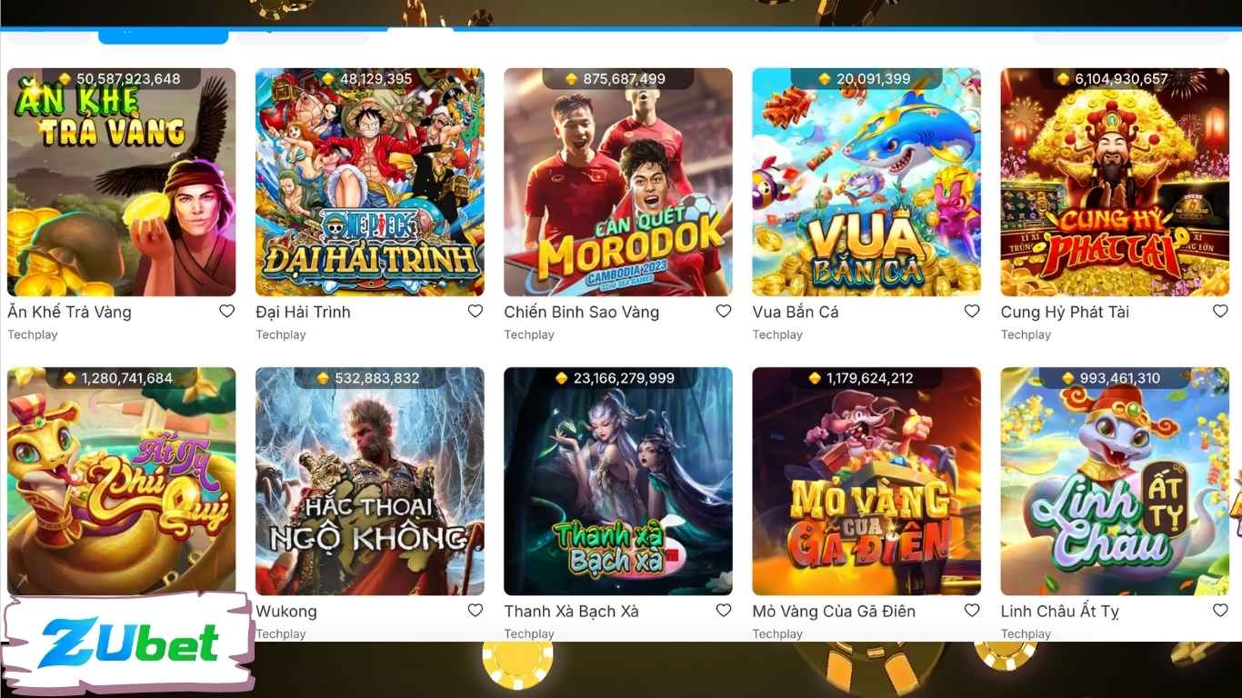 Top game nổ hũ Zubet không nên bỏ qua Top game nổ hũ Zubet không nên bỏ qua